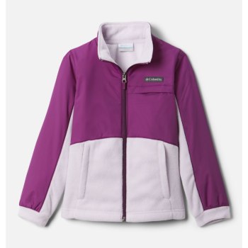 Columbia Benton Springs III Overlay Fleece, Chamarras Morados Para Niña | 105264-GMA